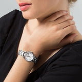 Buy Shop Marc Jacobs Baker White Dial Silver Steel Strap Watch for Women - MBM3246 USA Online