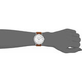 Buy Shop Marc Jacobs Baker White Dial Brown Leather Strap Watch for Women - MBM1265 USA Online