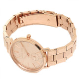 Buy Shop Michael Kors Jaryn Quartz Rose Gold Dial Rose Gold Steel Strap Watch For Women - MK3501 USA Online