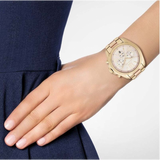 Buy Shop Michael Kors Bradshaw Gold Dial Two Tone Steel Strap Watch for Women - MK6359 USA Online