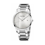 Buy Shop Calvin Klein City Chronograph Silver Dial Silver Steel Strap Watch for Men - K2G2G14X USA Online
