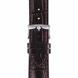 Buy Shop Tissot T Sport Chrono XL Classic Silver Dial Brown Leather Strap Watch For Men - T116.617.16.037.00 USA Online