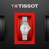 Buy Shop Tissot Le Locle Small Lady Automatic Silver Dial Silver Steel Strap Watch For Women - T41.1.183.34 USA Online