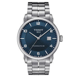 Buy Shop Tissot Luxury Powermatic 80 Blue Dial Silver Steel Strap Watch For Men - T086.407.11.041.00 USA Online
