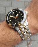 Buy Shop Tissot Seastar 1000 Powermatic 80 Black Dial Two Tone Steel Strap Watch For Men - T120.407.22.051.00 USA Online