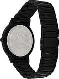 Armani Exchange Cayde Analog Black Dial Black Steel Strap Watch For Men - AX2701