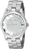 Buy Shop Marc Jacobs Henry White Dial Silver Steel Strap Watch for Women - MBM3291 USA Online