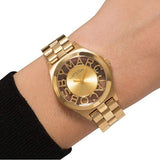 Buy Shop Marc Jacobs Henry Gold Dial Gold Steel Strap Watch for Women - MBM3292 USA Online