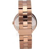 Buy Shop Michael Kors Garner Quartz Rose Gold Dial Rose Gold Steel Strap Watch For Women - MK6409 USA Online