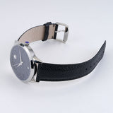 Buy Shop Movado 1881 Automatic Black Dial Black Leather Strap Watch for Men - 606873 USA Online