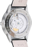 Buy Shop Movado 1881 Automatic Black Dial Black Leather Strap Watch for Men - 606873 USA Online