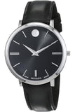 Buy Shop Movado 1881 Automatic Black Dial Black Leather Strap Watch for Men - 606873 USA Online