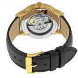 Buy Shop Movado 1881 Automatic Black Dial Black Leather Strap Watch For Men - 606875 USA Online