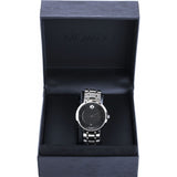 Buy Shop Movado 1881 Automatic Black Dial Silver Steel Strap Watch for Men - 606914 USA Online