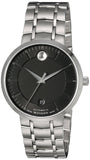 Buy Shop Movado 1881 Automatic Black Dial Silver Steel Strap Watch for Men - 606914 USA Online