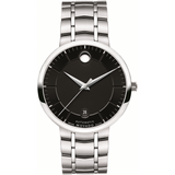 Buy Shop Movado 1881 Automatic Black Dial Silver Steel Strap Watch for Men - 606914 USA Online