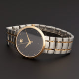 Buy Shop Movado 1881 Automatic Black Dial Two Tone Steel Strap Watch For Men - 0606916 USA Online