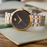 Buy Shop Movado 1881 Automatic Black Dial Two Tone Steel Strap Watch For Men - 0606916 USA Online