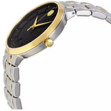 Buy Shop Movado 1881 Automatic Black Dial Two Tone Steel Strap Watch For Men - 0606916 USA Online