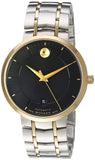 Buy Shop Movado 1881 Automatic Black Dial Two Tone Steel Strap Watch For Men - 0606916 USA Online
