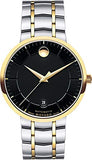 Buy Shop Movado 1881 Automatic Black Dial Two Tone Steel Strap Watch For Men - 0606916 USA Online