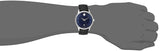 Buy Shop Movado 1881 Automatic Blue Dial Black Leather Strap Watch For Men - 606874 USA Online