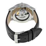 Buy Shop Movado 1881 Automatic Blue Dial Black Leather Strap Watch For Men - 606874 USA Online