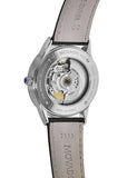 Buy Shop Movado 1881 Automatic Blue Dial Black Leather Strap Watch For Men - 606874 USA Online
