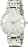 Buy Shop Movado 1881 Automatic Silver Dial Silver Steel Strap Watch for Men - 606915 USA Online