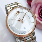 Buy Shop Movado 1881 Automatic Silver Dial Two Tone Steel Strap Watch For Men - 607063 USA Online