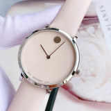Buy Shop Movado 70th Anniversary Limited Edition White Dial White Leather Strap Watch For Women - 0607138 USA Online