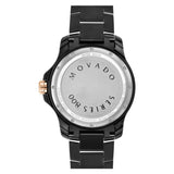 Buy Shop Movado 800 Series Black Dial Black Steel Strap Watch For Men - 2600162 USA Online