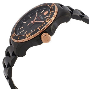 Buy Shop Movado 800 Series Black Dial Black Steel Strap Watch For Men - 2600162 USA Online