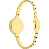Buy Shop Movado Bela Black Dial Gold Steel Strap Watch For Women - 0606999 USA Online