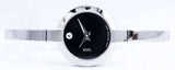 Buy Shop Movado Bela Black Dial Silver Steel Strap Watch For Women - 0606595 USA Online
