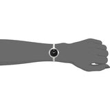 Buy Shop Movado Bela Black Dial Silver Steel Strap Watch For Women - 0606595 USA Online