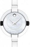 Buy Shop Movado Bela Mother of Pearl Dial Silver Steel Strap Watch For Women - 0606616 USA Online