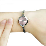 Buy Shop Movado Bela Museum Pink Dial Silver Steel Strap Watch For Women - 0606596 USA Online