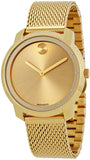Buy Shop Movado Bold Gold Dial Gold Mesh Bracelet Watch for Women - 3600242 USA Online
