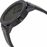 Buy Shop Movado Bold Black Dial Black Leather Strap Watch For Men - 3600306 USA Online