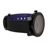 Buy Shop Movado Bold Black Dial Black Leather Strap Watch for Women - 3600483 USA Online