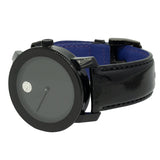 Buy Shop Movado Bold Black Dial Black Leather Strap Watch for Women - 3600483 USA Online