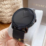 Buy Shop Movado Bold Black Dial Black Mesh Bracelet Watch For Men - 3600261 USA Online