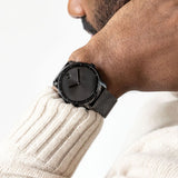 Buy Shop Movado Bold Black Dial Black Mesh Bracelet Watch For Men - 3600261 USA Online