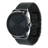 Buy Shop Movado Bold Black Dial Black Mesh Bracelet Watch For Men - 3600261 USA Online