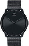 Buy Shop Movado Bold Black Dial Black Mesh Bracelet Watch For Men - 3600261 USA Online