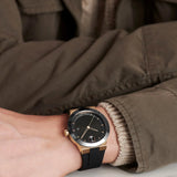 Buy Shop Movado Bold Black Dial Black Rubber Strap Watch for Men - 3600623 USA Online