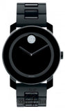 Buy Shop Movado Bold Black Dial Black Steel Strap Watch for Men - 3600102 USA Online