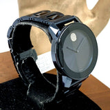 Buy Shop Movado Bold Blue Dial Blue Steel Strap Watch For Women - 3600388 USA Online