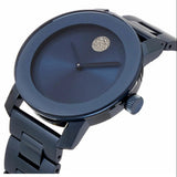 Buy Shop Movado Bold Blue Dial Blue Steel Strap Watch For Women - 3600388 USA Online